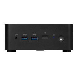 MSI CUBI NUC 1MG-238BEU Cubi NUC 1MG-238BEU, 0.84L sized PC, Mini PC barebone, Intel® SoC, DDR5-SDRAM, Wi-Fi 6E (802.11ax), 2