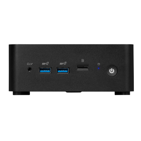 MSI CUBI NUC 1MG-238BEU Cubi NUC 1MG-238BEU, 0.84L sized PC, Mini PC barebone, Intel® SoC, DDR5-SDRAM, Wi-Fi 6E (802.11ax),