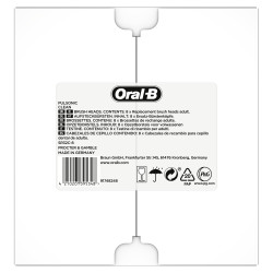 Oral-B 81748491 Pulsonic Clean 81748491, 8 pieza(s), Blanco, 3 mes(es), Alemania, Oral-B, Pulsonic Sonic 2