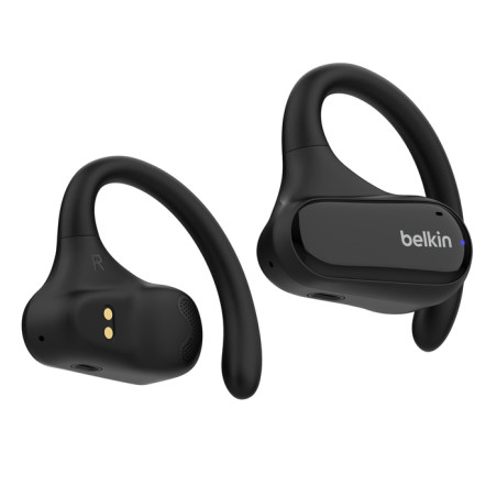 Belkin AUC013CTBK SoundForm ClearFit, True Wireless Stereo (TWS), Llamadas/Música/Deporte/Uso diario, Auriculares, Negro