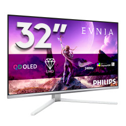 Philips 32M2N8900/00 Evnia 8000 32M2N8900/00, 80 cm (31.5"), 3840 x 2160 Pixeles, 4K Ultra HD, QD-OLED, 0,03 ms, Blanco 2