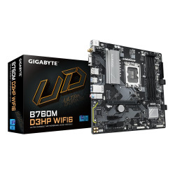 GIGABYTE B760M D3HP WIFI6 B760M D3HP WIFI6 Placa base - Compatible con procesadores Intel Core 14ª generación, VRM digital de