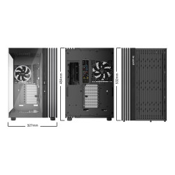 be quiet! BGW71 LIGHT BASE 900 FX Black, Full Tower, PC, Negro, ATX, EATX, micro ATX, Mini-ITX, XL-ATX, Acrilonitrilo butadieno 2