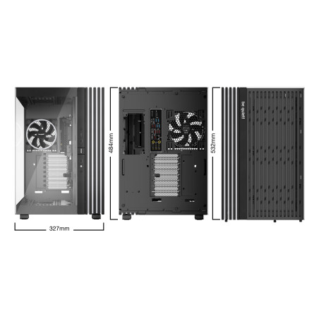 be quiet! BGW71 LIGHT BASE 900 FX Black, Full Tower, PC, Negro, ATX, EATX, micro ATX, Mini-ITX, XL-ATX, Acrilonitrilo butadieno