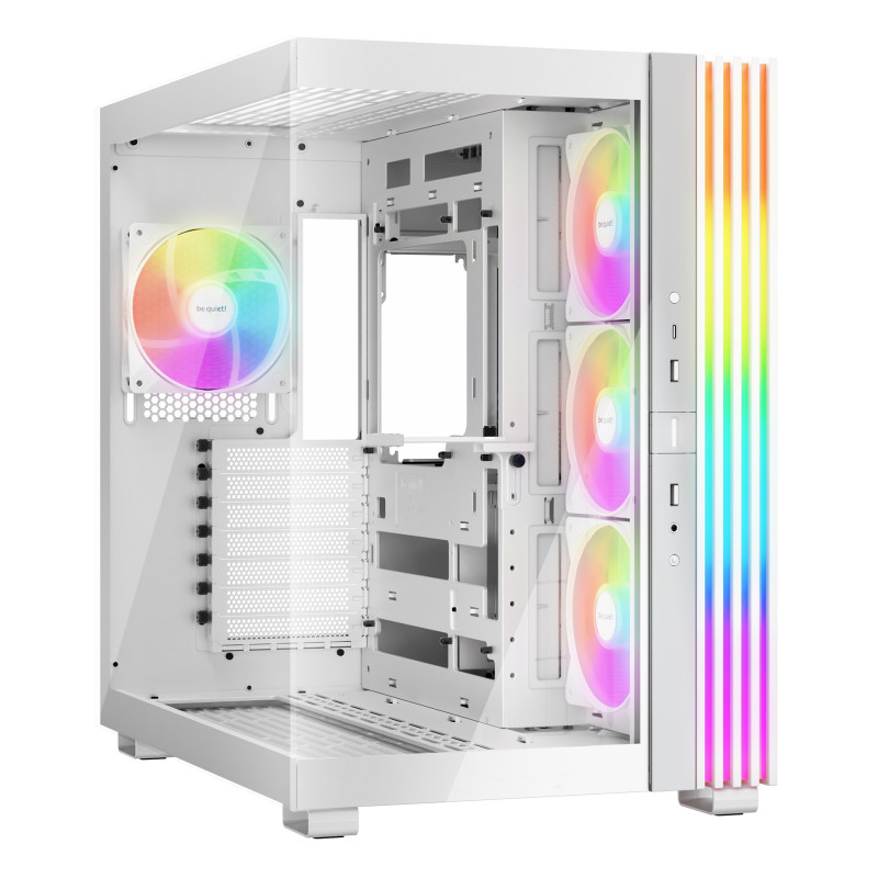 be quiet! BGW68 LIGHT BASE 600 LX White, Midi Tower, PC, Blanco, ATX, micro ATX, Mini-ITX, Acrilonitrilo butadieno estireno