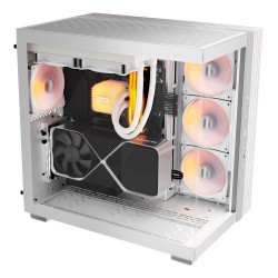 be quiet! BGW68 LIGHT BASE 600 LX White, Midi Tower, PC, Blanco, ATX, micro ATX, Mini-ITX, Acrilonitrilo butadieno estireno 2