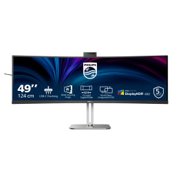 Philips 49B2U5900CH/00 5000 series 49B2U5900CH/00, 124 cm (48.8"), 5120 x 1440 Pixeles, Dual QHD, LCD, 4 ms, Negro