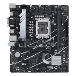ASUS 90MB1DS0-M0EAY0 PRIME B760M-K D4, Intel, LGA 1700, Intel® Celeron®, Intel® Core™ i3, Intel® Core™ i5, Intel®