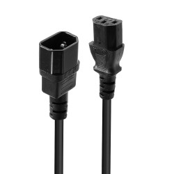 Lindy 30320 30320, 0,5 m, C14 acoplador, C13 acoplador