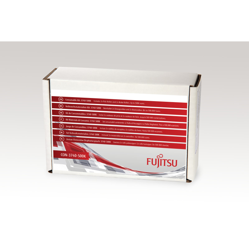 Fujitsu CON-3740-500K 3740-500K, Kit de consumibles, Multicolor