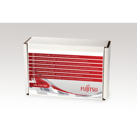 Fujitsu CON-3740-500K 3740-500K, Kit de consumibles, Multicolor