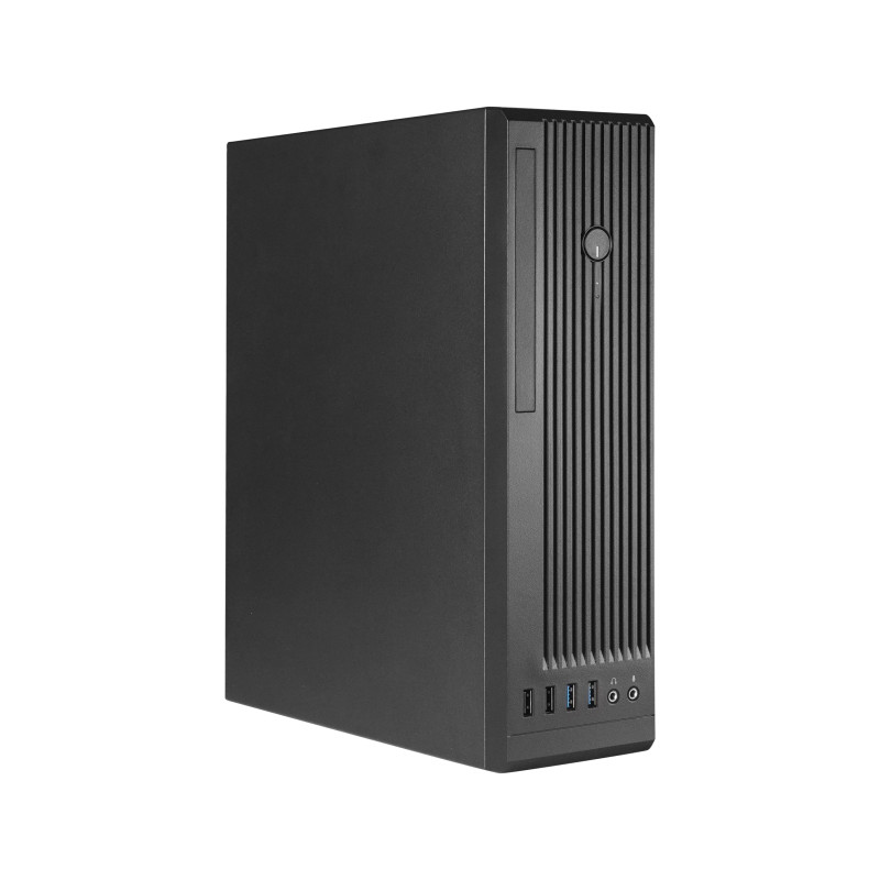 Chieftec BE-10B-300 BE-10B-300, Small Form Factor (SFF), PC, Negro, micro ATX, Mini-ITX, SGCC, Hogar / Oficina