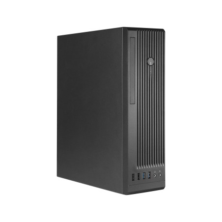 Chieftec BE-10B-300 BE-10B-300, Small Form Factor (SFF), PC, Negro, micro ATX, Mini-ITX, SGCC, Hogar / Oficina