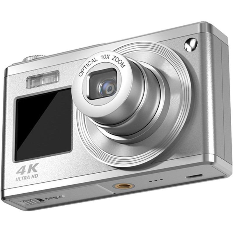 AgfaPhoto DC9200SL Realishot DC9200, 24 MP, CMOS, 10x, 4K Ultra HD, 123 g, Plata