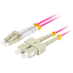 Lanberg FO-LUSU-MD41-0010-VT FO-LUSU-MD41-0010-VT, 1 m, LC/SC, OM4, LC, SC