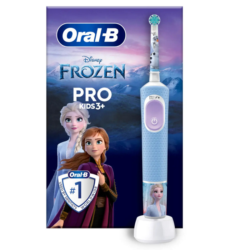 Oral-B 8006540772409 Kids 8006540772409, Niño, Cepillo dental giratorio, Cuidados diarios, Sensible, Multicolor, Alrededor,