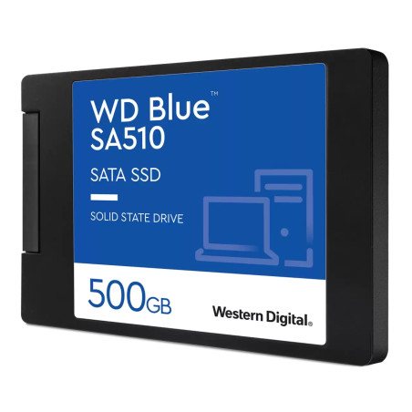 Western Digital WDS500G3B0A-00AXR0 Blue SA510, 500 GB, 2.5", 560 MB/s, 6 Gbit/s