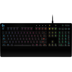 Logitech G 920-010847 G213 Prodigy, Alámbrico, USB, Interruptor mecánico, QWERTY, LED RGB, Negro