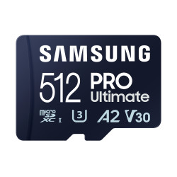 Samsung MB-MY512SA/WW MB-MY512S, 512 GB, MicroSDXC, UHS-I, 200 MB/s, 130 MB/s, Class 3 (U3)