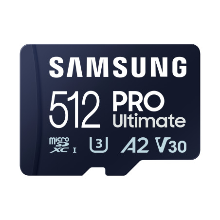 Samsung MB-MY512SA/WW MB-MY512S, 512 GB, MicroSDXC, UHS-I, 200 MB/s, 130 MB/s, Class 3 (U3)