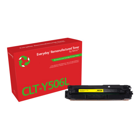 Xerox 006R04315 Tóner Everyday™ Amarillo remanufacturado de es compatible con Samsung CLT-Y506L, Capacidad alta, 3500