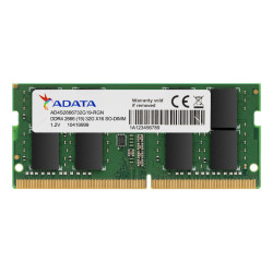 ADATA AD4S26668G19-SGN Premier , 8 GB, DDR4, 2666 MHz, 260-pin SO-DIMM