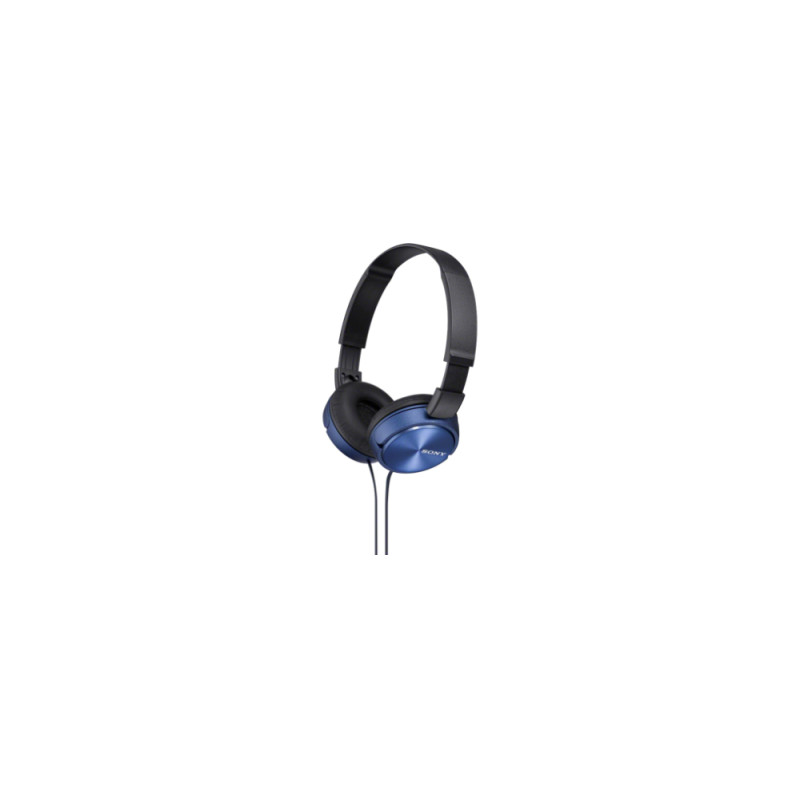 Sony MDRZX310L MDR-ZX310, Alámbrico, 10 - 24000 Hz, Música, 125 g, Auriculares, Azul