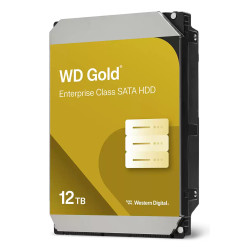 Western Digital WD122KRYZ Gold WD122KRYZ, 12 TB, 7200 RPM, 512 MB, 3.5", Serial ATA III