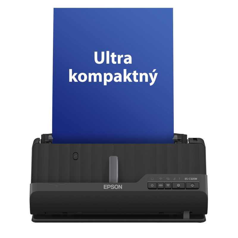Epson B11B270401 ES-C320W, 215,9 x 3048 mm, 600 x 600 DPI, 30 bit, 24 bit, 8 bit, ADF + escáner alimentado por hojas