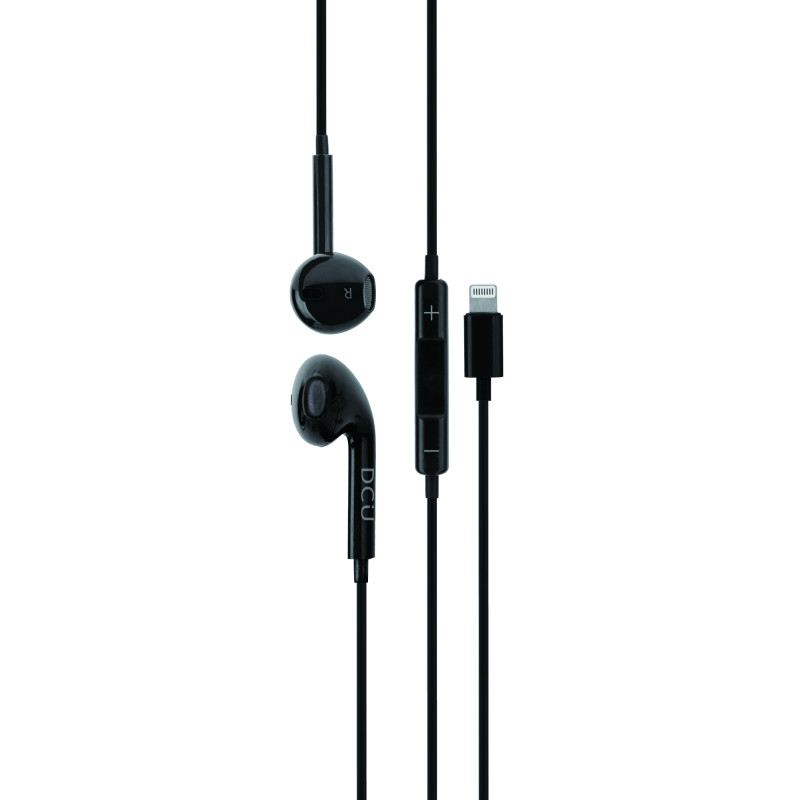 DCU Advance Tecnologic 34151016 34151016, Alámbrico, Llamadas/Música, Auriculares, Negro
