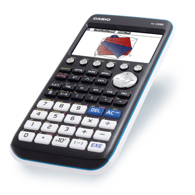 Casio FX-CG50 FX-CG50, Bolsillo, Calculadora gráfica, 15 dígitos, Flash, Batería, Negro