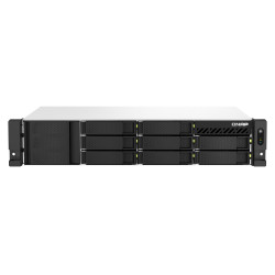 QNAP TS-873AEU-RP-4G TS-873AeU-RP, NAS, Bastidor (2U), Ryzen Embedded, V1500B, 4 GB, DDR4