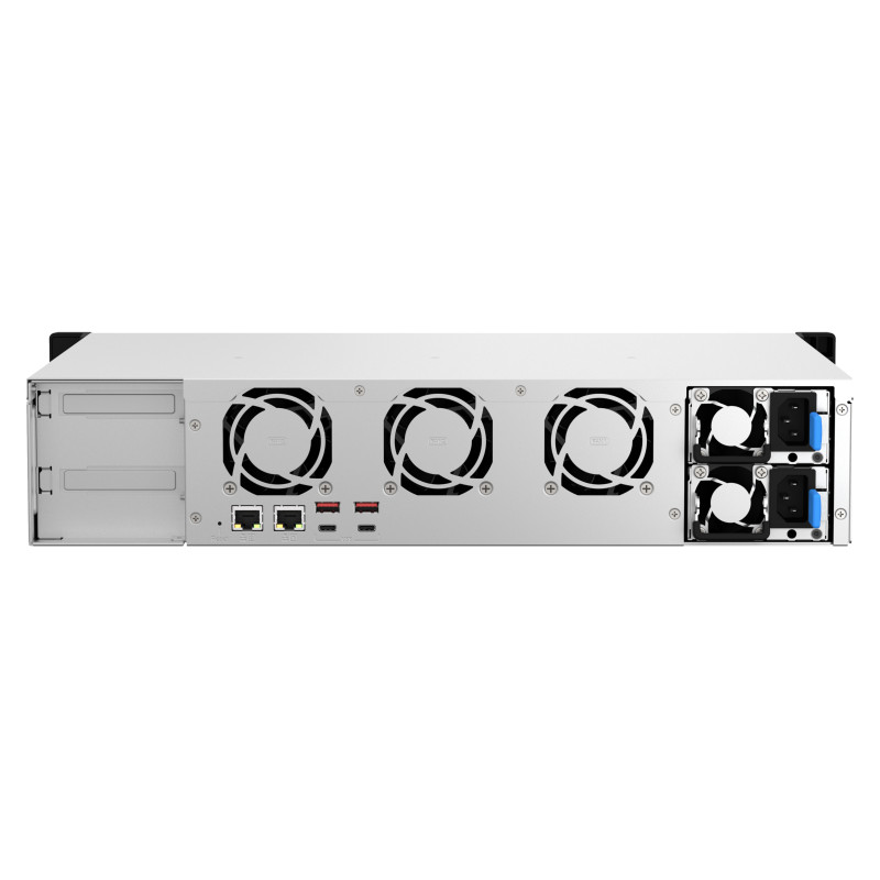 QNAP TS-873AEU-RP-4G TS-873AeU-RP, NAS, Bastidor (2U), Ryzen Embedded, V1500B, 4 GB, DDR4