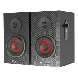 GENESIS NCS-1305 Helium 200, De 1 vía, 2.0 canales, Alámbrico, 20 W, 20 - 20000 Hz, Negro, Rojo
