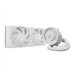 ARCTIC ACFRE00186A Liquid Freezer III Pro 240 A-RGB, Sistema de refrigeración líquida todo en uno, 12 cm, 131 m³/h, Blanco