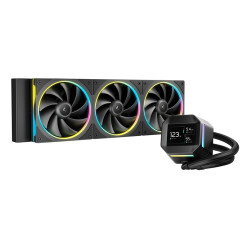 DeepCool R-LM360-BKDMMC-1 LM360, Kit de refrigeración líquida, 12 cm, Negro
