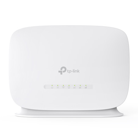 TP-Link TL-MR105 TL-MR105, Wi-Fi 4 (802.11n), Banda única (2,4 GHz), Ethernet, 4G, Blanco, Router de sobremesa