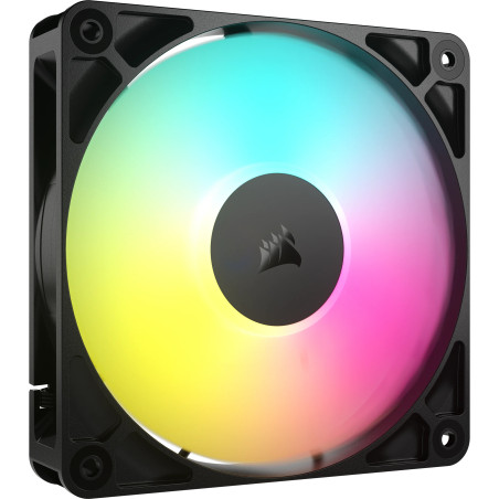 Corsair CO-9050180-WW RS120 ARGB, Ventilador, 12 cm, 420 RPM, 2100 RPM, Negro