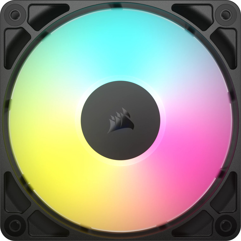 Corsair CO-9050180-WW RS120 ARGB, Ventilador, 12 cm, 420 RPM, 2100 RPM, Negro