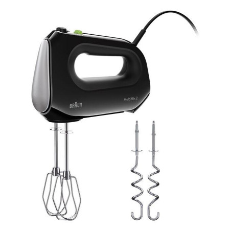 Braun 0X22211062 HM 2110 BK, Batidora de mano, Negro, Mezcla, 1,25 m, 500 W, 76 mm