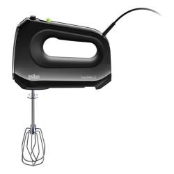 Braun 0X22211062 HM 2110 BK, Batidora de mano, Negro, Mezcla, 1,25 m, 500 W, 76 mm 2
