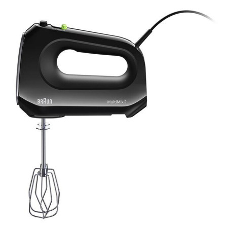 Braun 0X22211062 HM 2110 BK, Batidora de mano, Negro, Mezcla, 1,25 m, 500 W, 76 mm