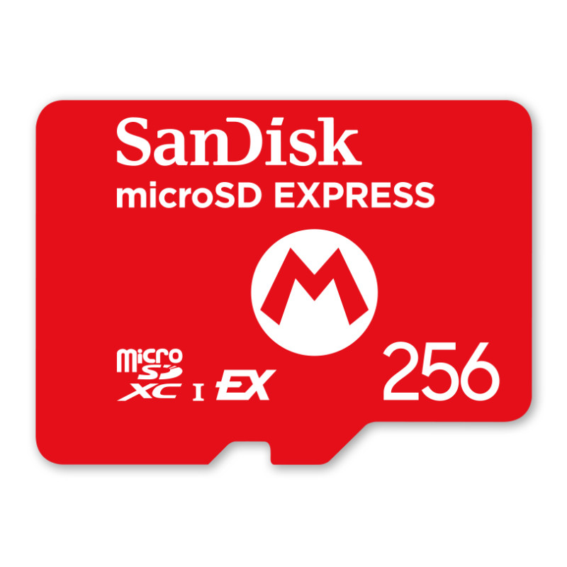 Nintendo 10016157 10016157, 256 GB, MicroSDXC, 880 MB/s, Rojo