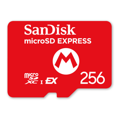 Nintendo 10016157 10016157, 256 GB, MicroSDXC, 880 MB/s, Rojo