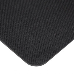 iggual IGG319161 Alfombrilla ratón 32x27 cm HEXA-2, Negro, Azul, Estampado, Base antiderrapante, Alfombrilla de ratón para 2