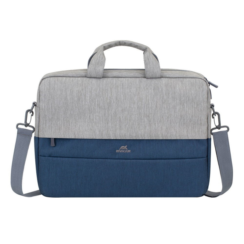 Rivacase 7532 GREY/DARK BLUE 7532, Maletín, 39,6 cm (15.6"), Tirante para hombro, 515 g