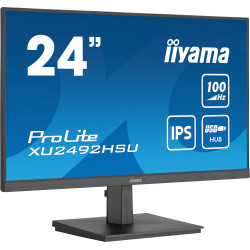 iiyama XU2492HSU-B6 ProLite XU2492HSU-B6, 60,5 cm (23.8"), 1920 x 1080 Pixeles, Full HD, LED, Negro
