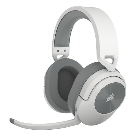Corsair CA-9011281-EU HS55 WIRELESS, Inalámbrico, Juego, 274 g, Auriculares, Blanco
