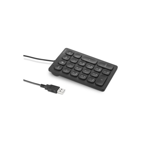 Kensington K79820WW Teclado numérico con cable, 180 mm, 156 mm, 28 mm, 143 g, 20 pieza(s), 185 mm