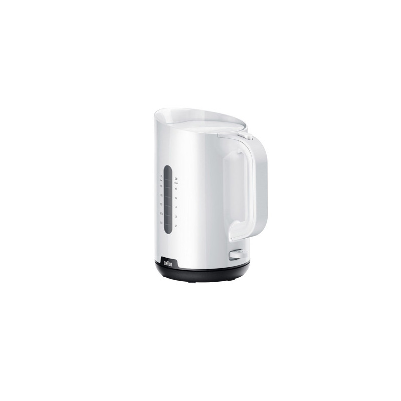 Braun 0X21010047 WK 1100 WH, 1,7 L, 2200 W, Blanco, Plástico, Indicador de nivel de agua, Sin cables